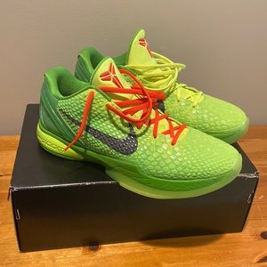 Kobe 6 Grinches size 12